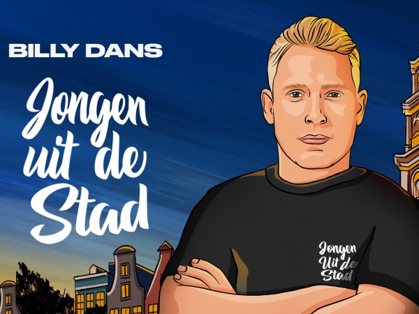 Billy Dans lanceert nieuwe single ‘Jongen Uit De Stad’