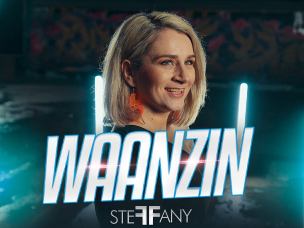 Steffany laat haar waanzinnige zangkunsten horen in nieuwe single 'Waanzin'